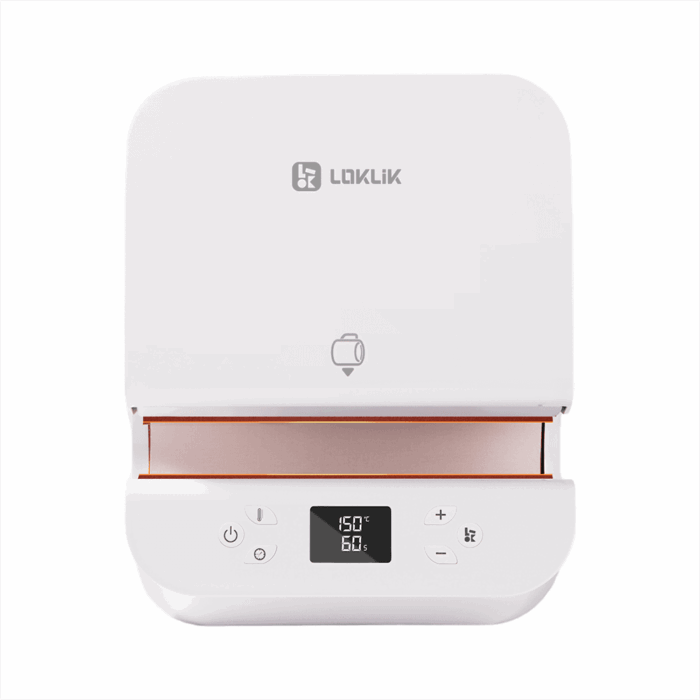 LOKLiK Auto Tumbler Heat Press - White
