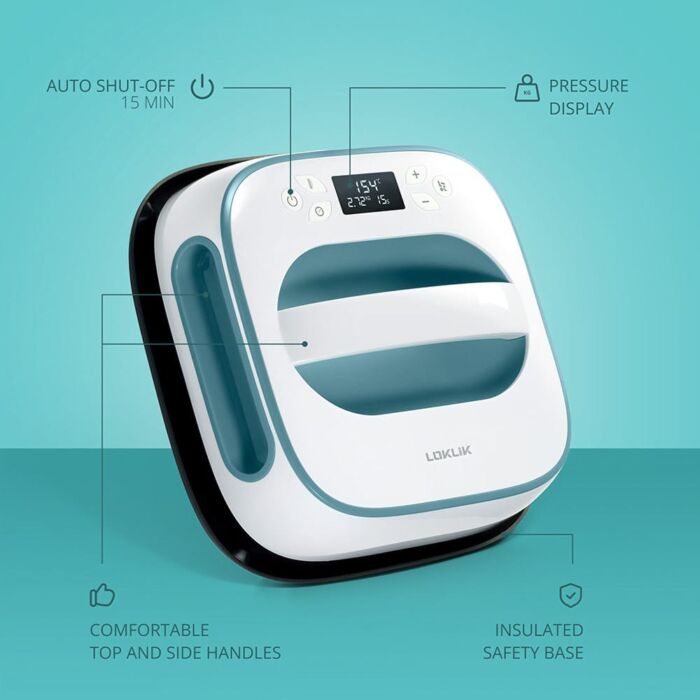 LOKLiK Easy Heat Press - Denim Blue - Afbeelding 3