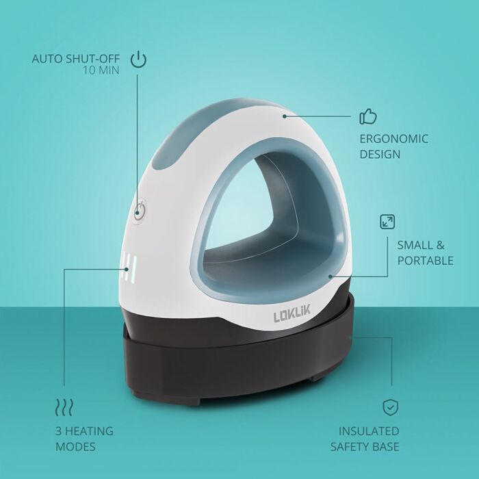 LOKLiK Mini Heat Press - Denim Blue - Afbeelding 3