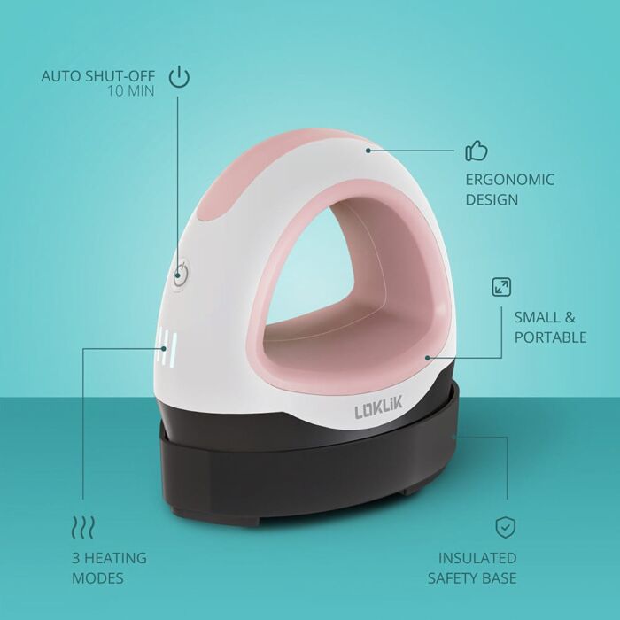 LOKLiK Mini Heat Press - Romance Pink - Afbeelding 3