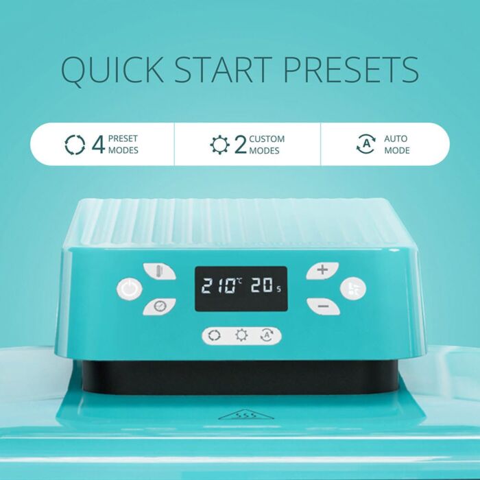 LOKLiK Auto Heat Press - Blue - Afbeelding 4