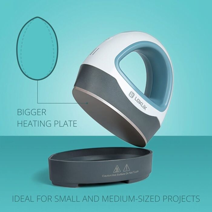 LOKLiK Mini Heat Press - Denim Blue - Afbeelding 5
