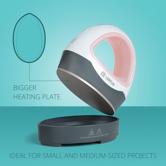 LOKLiK Mini Heat Press - Romance Pink - Afbeelding 5