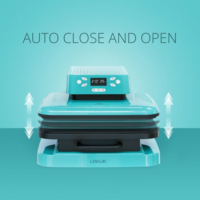 LOKLiK Auto Heat Press - Blue - Afbeelding 6