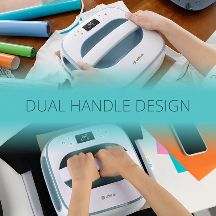 LOKLiK Easy Heat Press - Denim Blue - Afbeelding 7