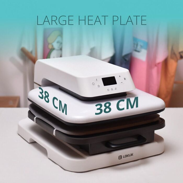 LOKLiK Auto Heat Press - White - Afbeelding 8