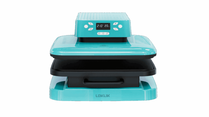 LOKLiK Auto Heat Press - Blue