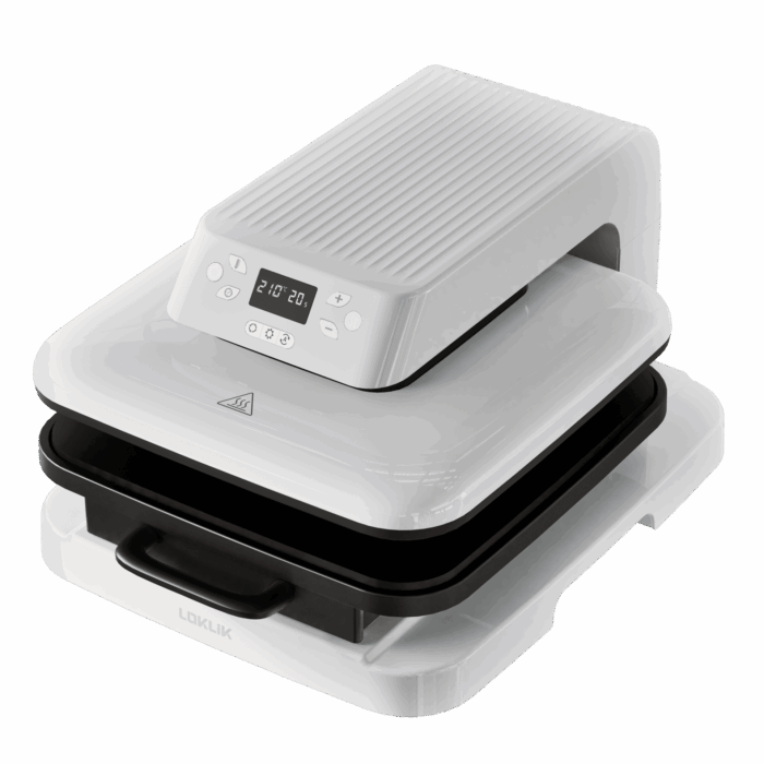 LOKLiK Auto Heat Press - White - Afbeelding 2