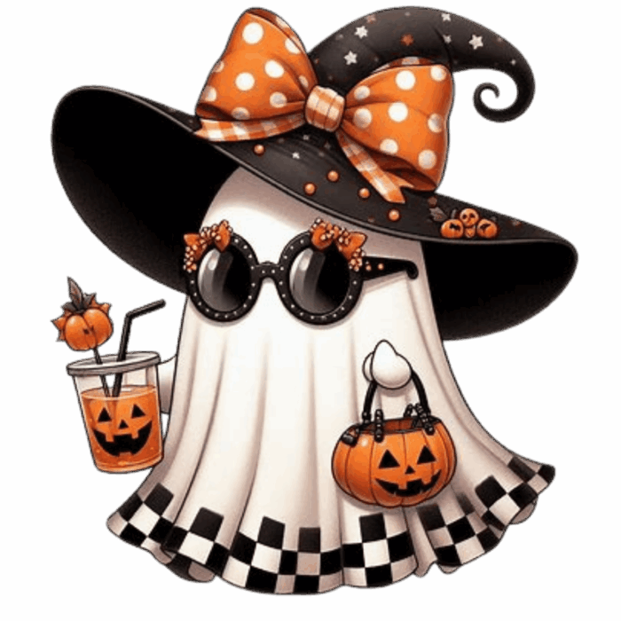 DTF Design kant en klaar – Cute Funny Pumpkin S0003